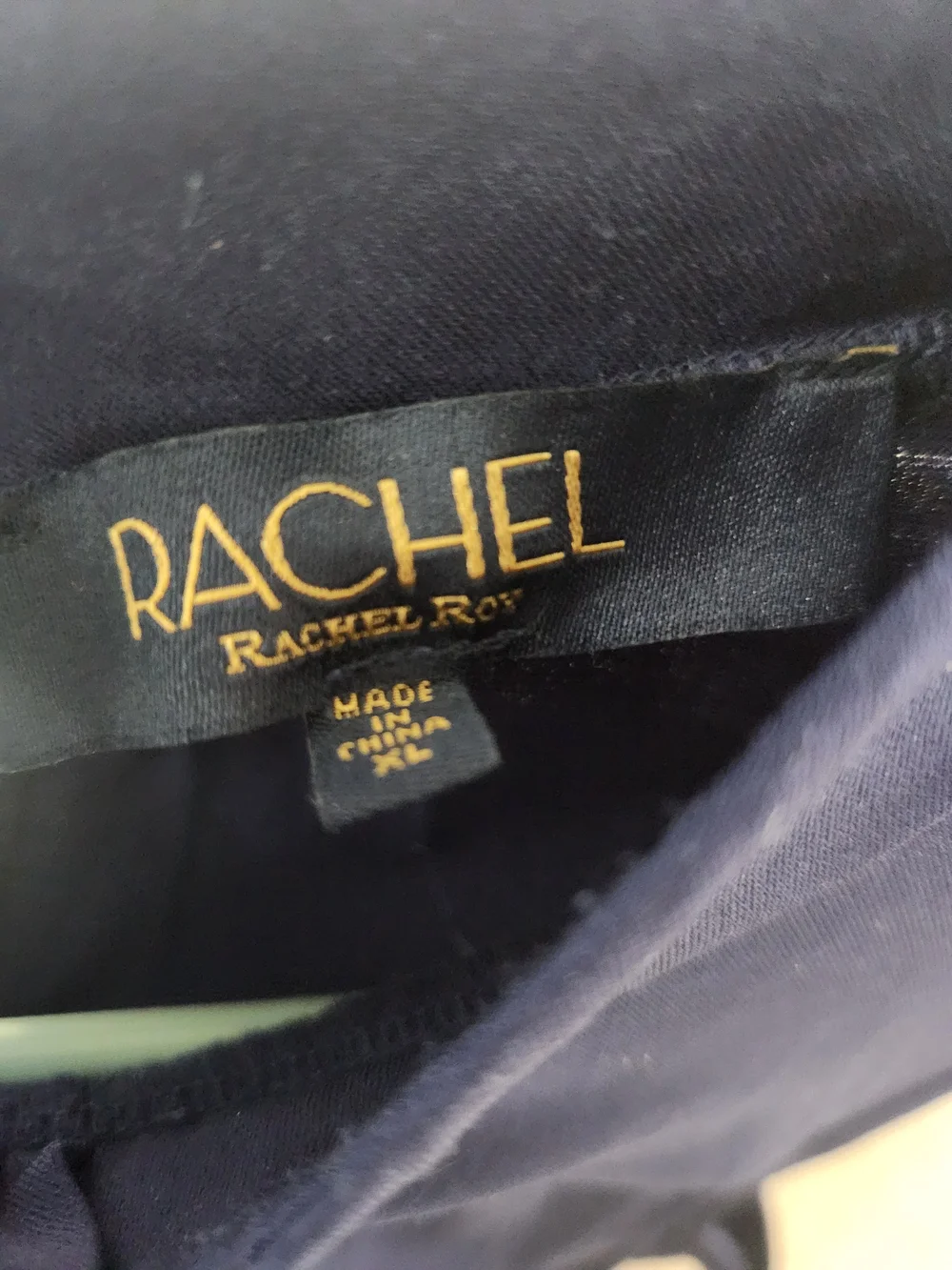 Rachel Roy Sleeveless Navy Dress Top XL NWOT - Picture 3 of 4